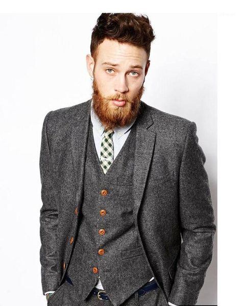 men's suits & blazers latest coat pant designs dark grey tweed formal custom made for men single breasted slim fit 3 piece jacket+vest+, White;black
men's suits & blazers latest coat pant designs dark grey tweed formal custom made for men single breasted slim fit 3 piece jacket+vest+, White;black