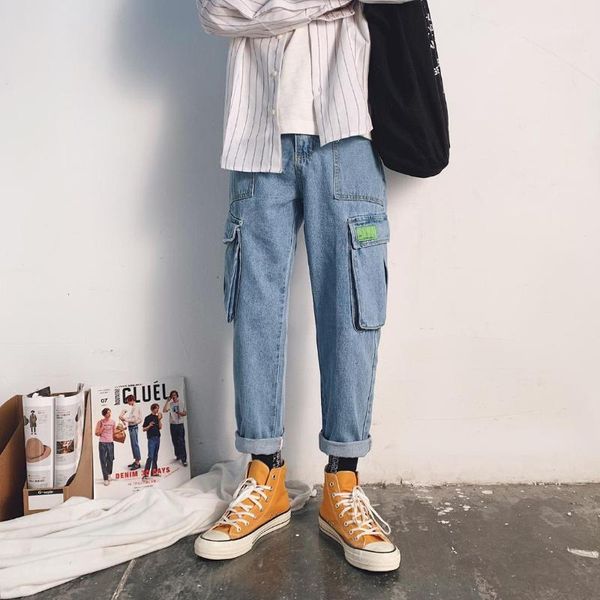 men's jeans 2021 blue pocket decorate homme haren cargo casual pants baggy loose denim cowboy fashion trend trousers -2xl1
men's jeans 2021 blue pocket decorate homme haren cargo casual pants baggy loose denim cowboy fashion trend trousers -2xl1