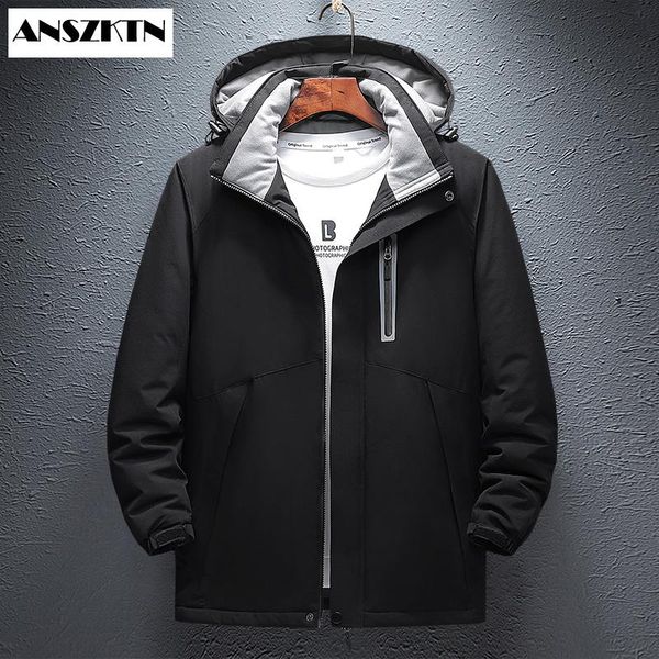 anszktn new style men autumn winter smart heating cotton coats usb infrared electric outdoor sports coat warm jacket, Black
anszktn new style men autumn winter smart heating cotton coats usb infrared electric outdoor sports coat warm jacket, Black