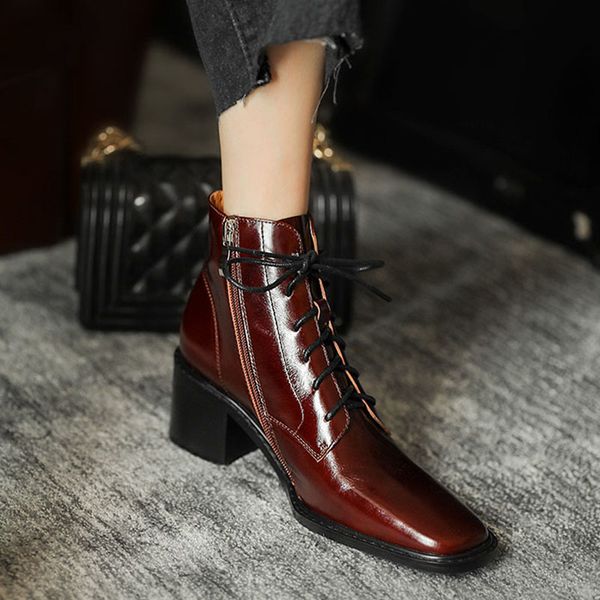 2020 leather genuine of cross-tied ankle for women high-heel autumn/winter women's platform boots hb4c, Black
2020 leather genuine of cross-tied ankle for women high-heel autumn/winter women's platform boots hb4c, Black