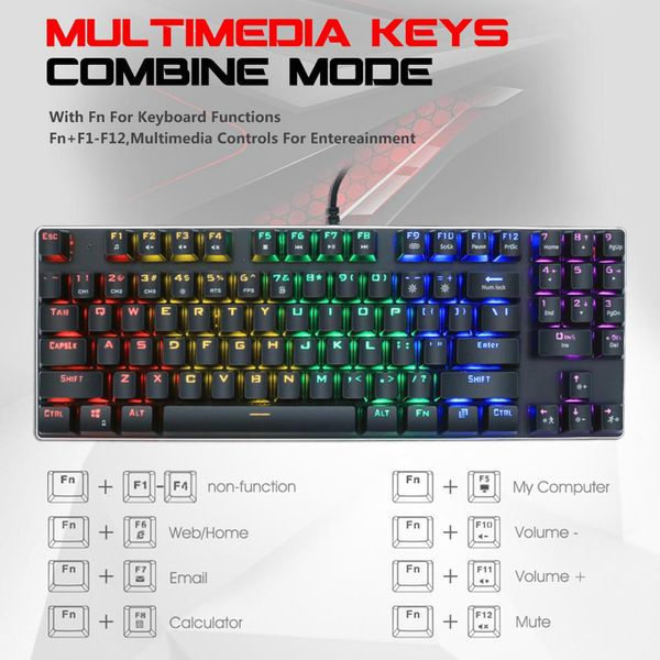 z56 mechanical keyboard, 89 keys usb wired mechanical gaming keyboard backlit keyboard for pc laptop
z56 mechanical keyboard, 89 keys usb wired mechanical gaming keyboard backlit keyboard for pc laptop