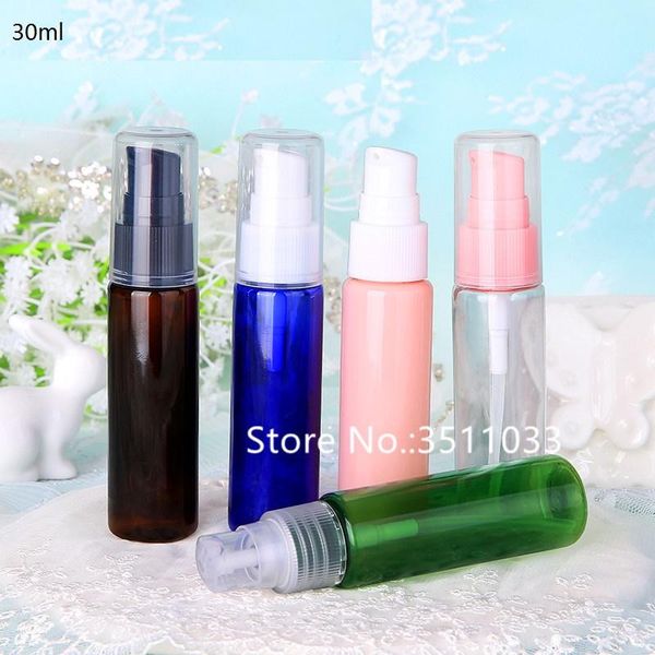 50pcs 30ml portable refillable plastic pump bottle travel colorful cosmetic pump lotion press bottle green pink brown blue clear
50pcs 30ml portable refillable plastic pump bottle travel colorful cosmetic pump lotion press bottle green pink brown blue clear