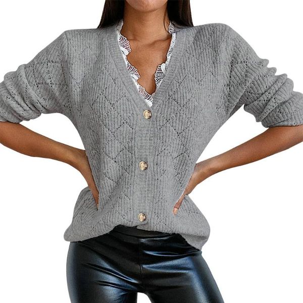 women's sweaters 2021 ladies knitted sweater autumn winter v neck lace hollow knit long sleeve pullover elegant women jumper, White;black
women's sweaters 2021 ladies knitted sweater autumn winter v neck lace hollow knit long sleeve pullover elegant women jumper, White;black