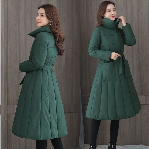 2021 new female thick ethnic oversized fashion jacket korean style on the knee cotton winter coat inn1, Black
2021 new female thick ethnic oversized fashion jacket korean style on the knee cotton winter coat inn1, Black