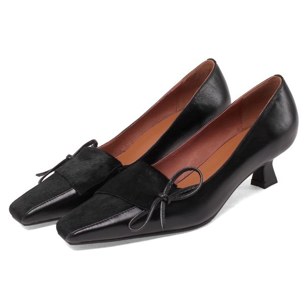 2021 -spring fall genuine leather for shallow toe foot heels party wedding woman shoes 2je2, Black
2021 -spring fall genuine leather for shallow toe foot heels party wedding woman shoes 2je2, Black