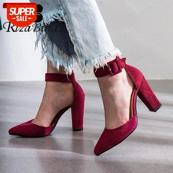 rizabina pointed toe sandals summer thick high heels shoes shallow flock shoes leisure cover heels buckle lady size 34-43 #5z9f, Black
rizabina pointed toe sandals summer thick high heels shoes shallow flock shoes leisure cover heels buckle lady size 34-43 #5z9f, Black