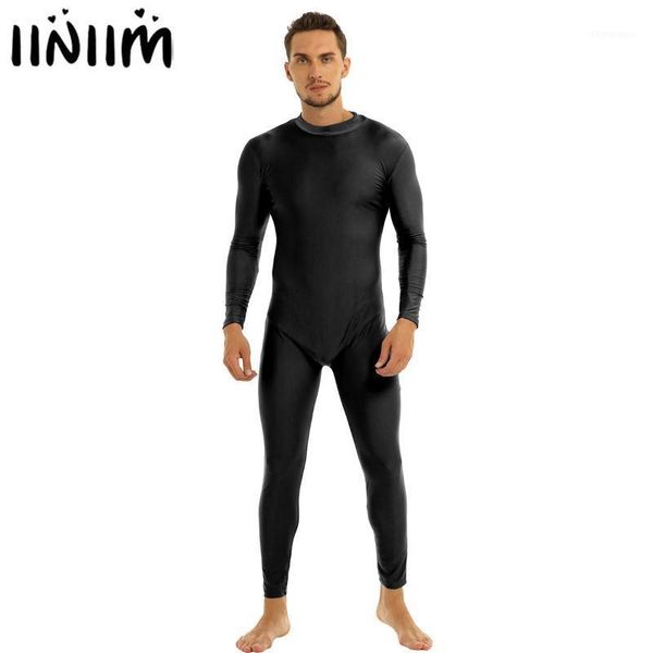 well fit men's clothing mock neck overalls costumes skin-tight solid color unitard bodysuit leotard bodystocking dancewear1, Black
well fit men's clothing mock neck overalls costumes skin-tight solid color unitard bodysuit leotard bodystocking dancewear1, Black