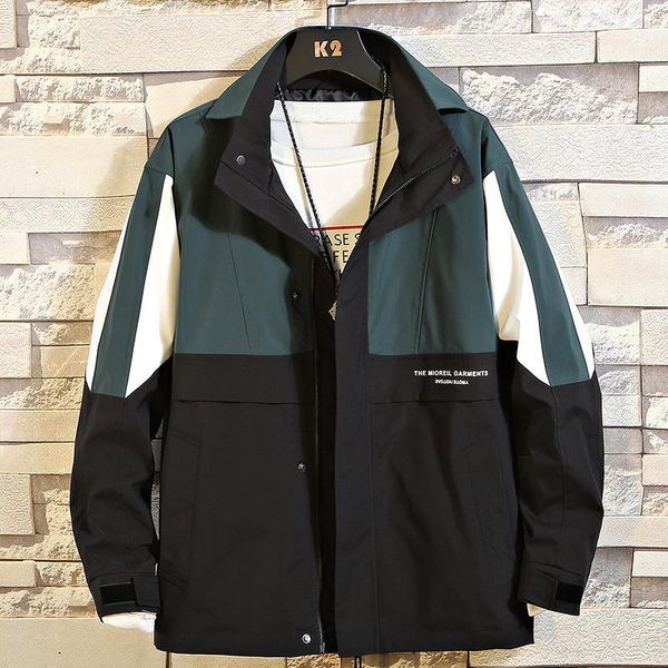 modern jacket male spring and autumn vertical collar coat black handsome tooling trendy casual autumn jackets street wear gg50jk1, Black;brown
modern jacket male spring and autumn vertical collar coat black handsome tooling trendy casual autumn jackets street wear gg50jk1, Black;brown