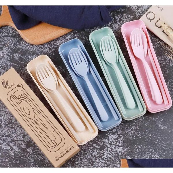 exquisite health environmental wheat platycodon straw cutlery set portable camping tablewarel spoon fork chopsticks
exquisite health environmental wheat platycodon straw cutlery set portable camping tablewarel spoon fork chopsticks