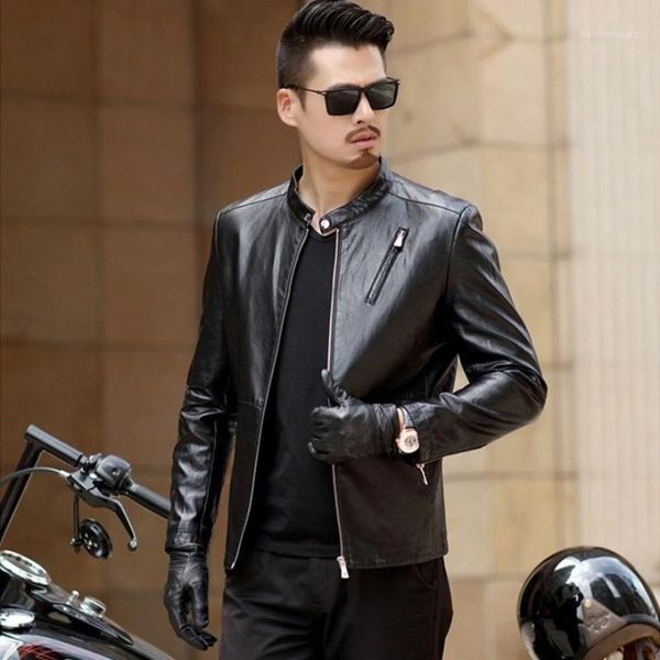 men's fur & faux brand pu leather jacket men casual slim motorcycle biker short coat england style stand collar zipper black outerwear
men's fur & faux brand pu leather jacket men casual slim motorcycle biker short coat england style stand collar zipper black outerwear