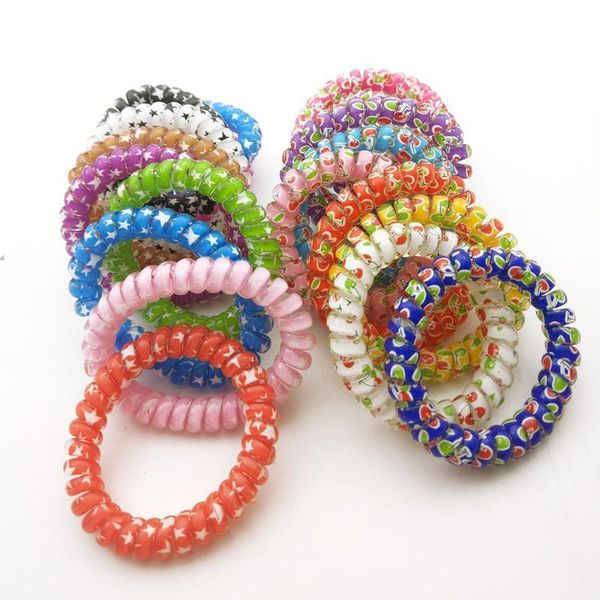 cherry star print telephone wire gum for ladies elastic hair band rope size 5 cm scrunchy random color q qylcni
cherry star print telephone wire gum for ladies elastic hair band rope size 5 cm scrunchy random color q qylcni