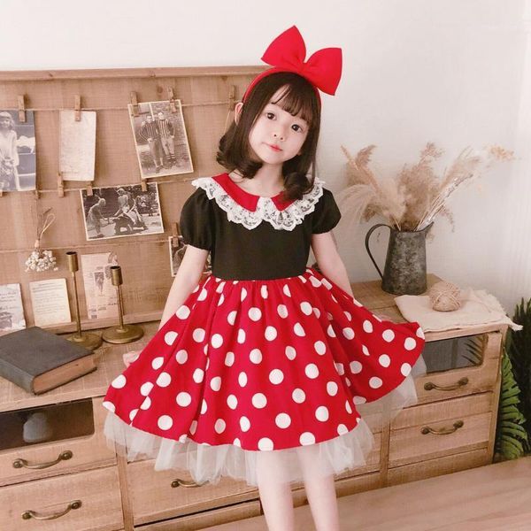 girl dress summer dress new polka dot short sleeve princess children show cute girl birthday party1, Red;yellow
girl dress summer dress new polka dot short sleeve princess children show cute girl birthday party1, Red;yellow