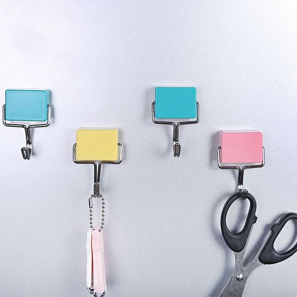 hooks & rails 1pcs iron magnetic seamless hook kitchen refrigerator powerful magnet home garden storage organization1
hooks & rails 1pcs iron magnetic seamless hook kitchen refrigerator powerful magnet home garden storage organization1