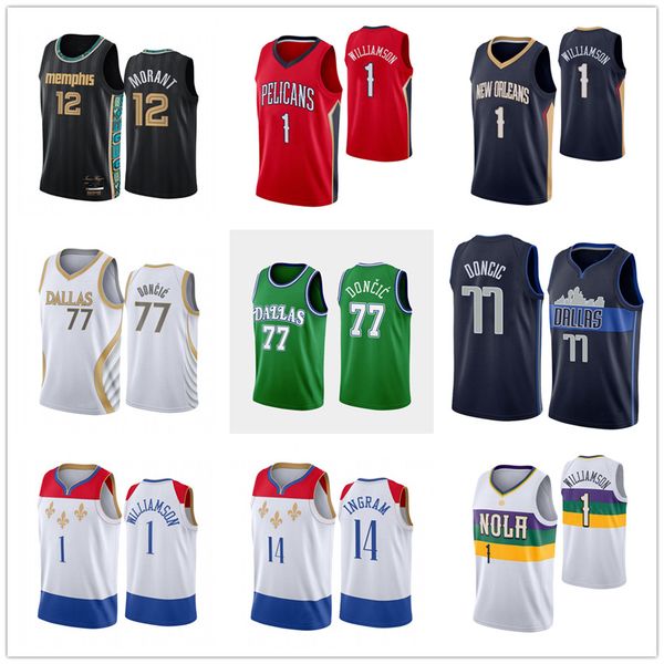 2021 лука 77 новый долгический джерси сион 1 уильямсон джерси лонгзо 2 ball баскетбол двери сшитые логотипы даллас мужская джерси, Black;red
2021 лука 77 новый долгический джерси сион 1 уильямсон джерси лонгзо 2 ball баскетбол двери сшитые логотипы даллас мужская джерси, Black;red