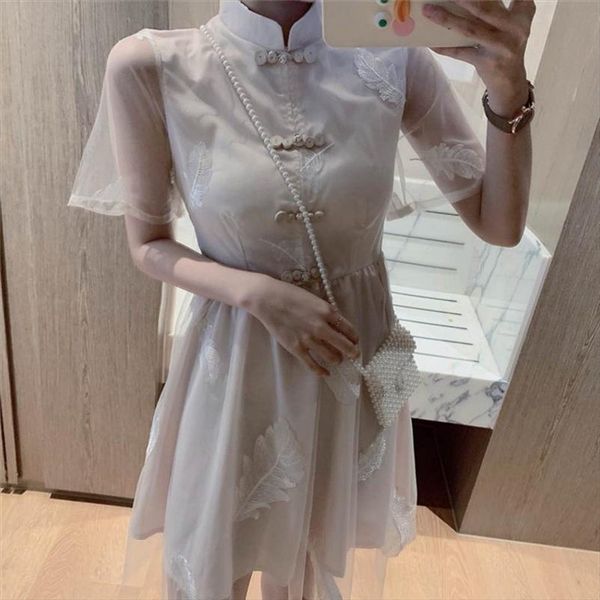 vintage plus size chinese qipao style dress for women 2019 summer chiffon sleeveless formal cheongsam qi pao modern, Black;gray
vintage plus size chinese qipao style dress for women 2019 summer chiffon sleeveless formal cheongsam qi pao modern, Black;gray