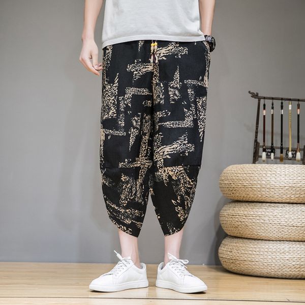 thai radish men's chinese summer linen capris 2020 new trend large and thin radish beach pants beach pants pants 8bx0m, Blue
thai radish men's chinese summer linen capris 2020 new trend large and thin radish beach pants beach pants pants 8bx0m, Blue