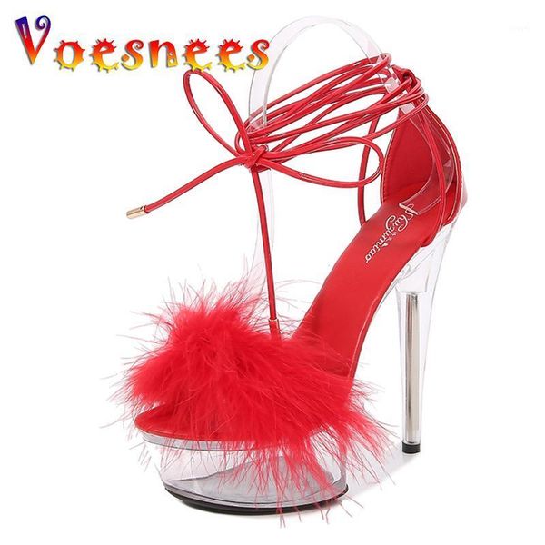 voesnees women shoes fish toe heels super high heels fur nightclub sandals shoes catwalk pole dancing clear platform1, Black
voesnees women shoes fish toe heels super high heels fur nightclub sandals shoes catwalk pole dancing clear platform1, Black