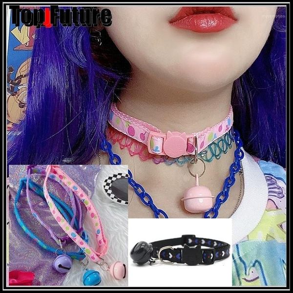 japanese original sufeng ins soft girl jk lorita sweet and lovely bell choker earth cool collar1, Golden;silver
japanese original sufeng ins soft girl jk lorita sweet and lovely bell choker earth cool collar1, Golden;silver
