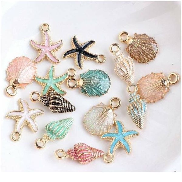 cute starfish conch sea shell charms pendants ocean style anklet bracelet necklace jewelry diy craft accessories qylmhv
cute starfish conch sea shell charms pendants ocean style anklet bracelet necklace jewelry diy craft accessories qylmhv