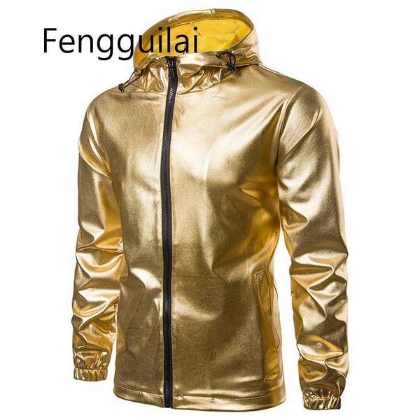 2020 new spring fashion golden jackets men performance dancer hoody ovetcoats streetwear hip hop shiny hooded jacket coats 2xl, Black;brown
2020 new spring fashion golden jackets men performance dancer hoody ovetcoats streetwear hip hop shiny hooded jacket coats 2xl, Black;brown