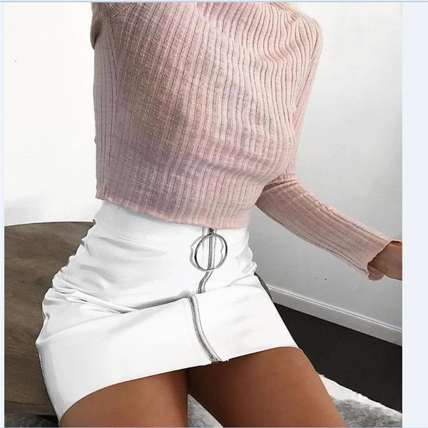autumn women's micro stretch slim high waist bodycon bandage zippers white color straight mini skirts plus size, Black
autumn women's micro stretch slim high waist bodycon bandage zippers white color straight mini skirts plus size, Black