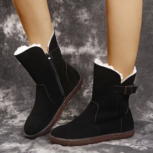 2020 breathable women boots winter shoes women snow boots platform keep warm winter with thick fur heels botas #487p, Black
2020 breathable women boots winter shoes women snow boots platform keep warm winter with thick fur heels botas #487p, Black