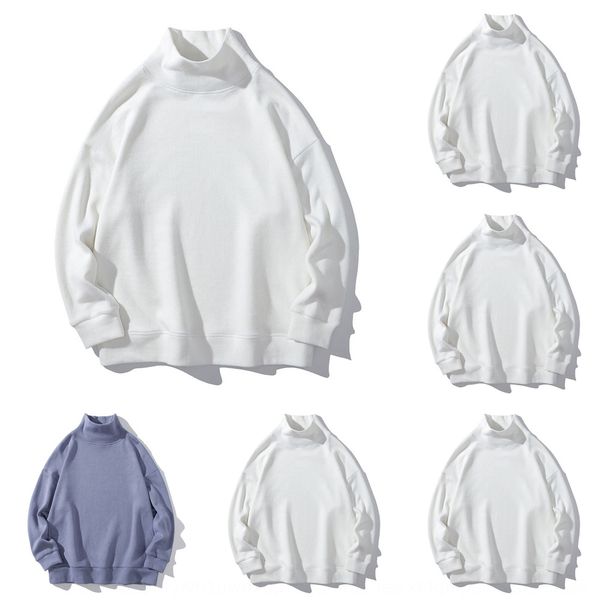 ins design high collar sweater men's loose autumn couple's pullover pulloverpulloversolid color pullover bottoming coat mwauk, Black
ins design high collar sweater men's loose autumn couple's pullover pulloverpulloversolid color pullover bottoming coat mwauk, Black