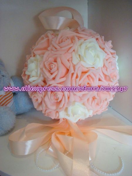 2013 new (20cm) 8pcs x artificial hanging flower ball kissing ball w/ribbon loops pearl ends wedding *
2013 new (20cm) 8pcs x artificial hanging flower ball kissing ball w/ribbon loops pearl ends wedding *
