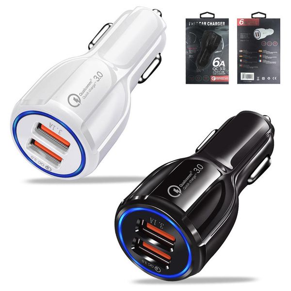 qc 3.0 quick car charger dual usb ports 6a power adapter fast adaptive cars chargers for huawei xiaomi iphone 12 mini samsung s8 note 8 gps
qc 3.0 quick car charger dual usb ports 6a power adapter fast adaptive cars chargers for huawei xiaomi iphone 12 mini samsung s8 note 8 gps