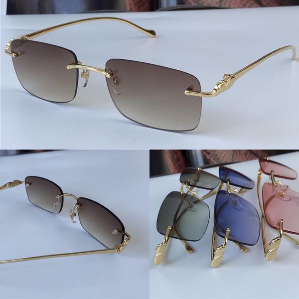 selling wholesale sunglasses 5634295 ultralight square frameless animal metal temples retro avant-garde design uv400 light colored lens, White;black
selling wholesale sunglasses 5634295 ultralight square frameless animal metal temples retro avant-garde design uv400 light colored lens, White;black