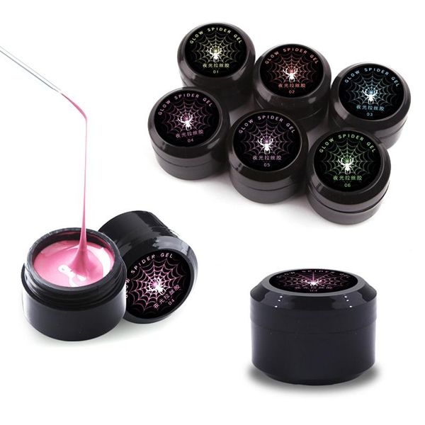 6 color glow spider gel luminous drawing glue lasting bright nail glue nail art painted elastic drawing diy art tslm1, Red;pink
6 color glow spider gel luminous drawing glue lasting bright nail glue nail art painted elastic drawing diy art tslm1, Red;pink