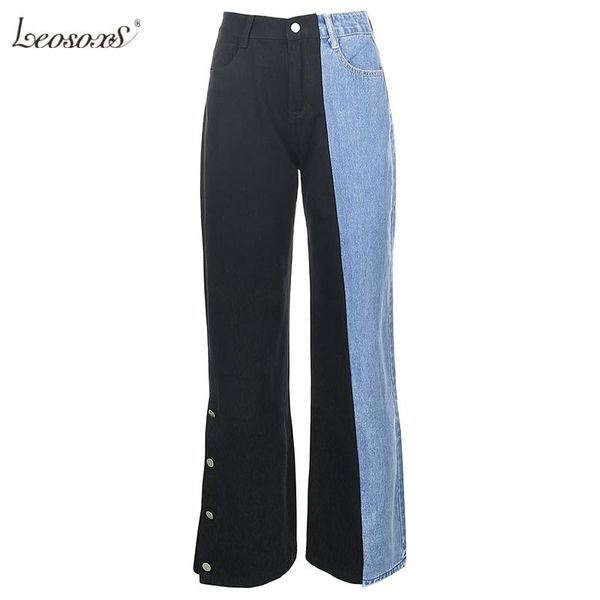 women's jeans patchwork loose casual women trousers hip hop slim fashion 2021 autumn korean streetwear version denim cargo pants, Blue
women's jeans patchwork loose casual women trousers hip hop slim fashion 2021 autumn korean streetwear version denim cargo pants, Blue