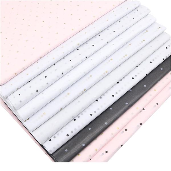 50*70 cm gift wrapping paper diy handmade craft star love dot pattern tissue paper 28 sheets/lot floral packaging bbyhnt
50*70 cm gift wrapping paper diy handmade craft star love dot pattern tissue paper 28 sheets/lot floral packaging bbyhnt