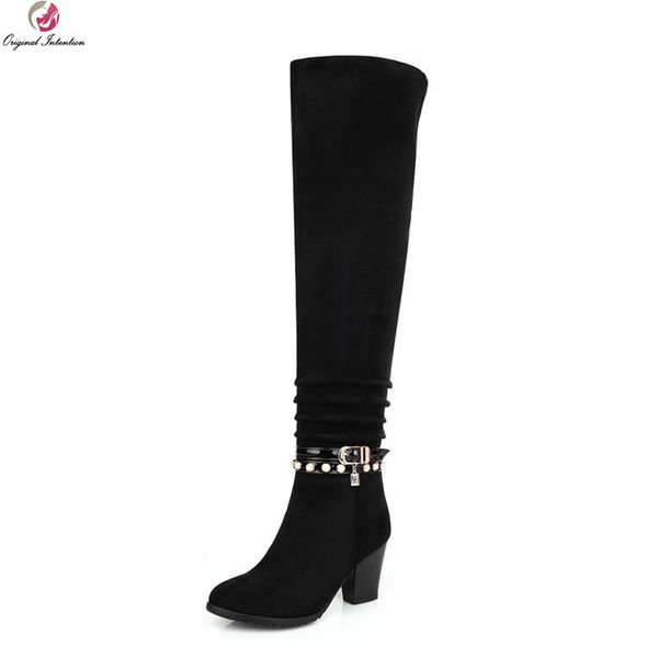 original intention fashion women over-the-knee boots kid suede round toe square heel boots cool black shoes woman us size 4-13
original intention fashion women over-the-knee boots kid suede round toe square heel boots cool black shoes woman us size 4-13