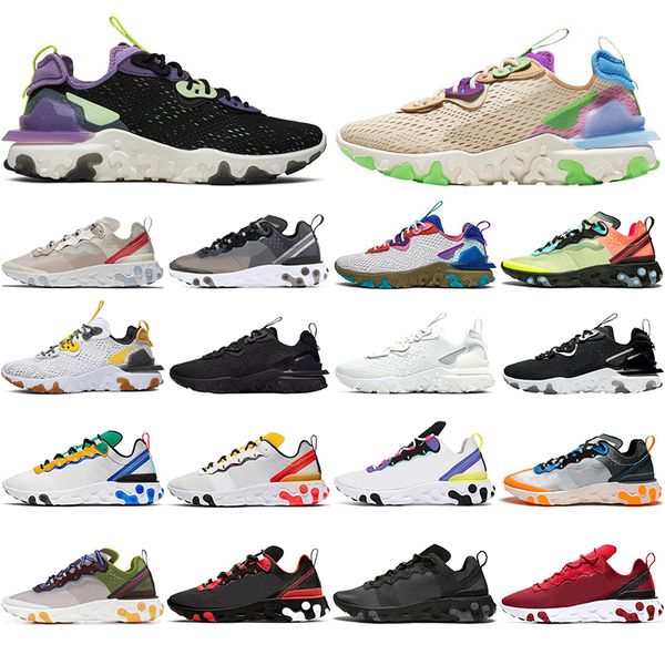 2021 react element 87 55 running shoes for women and men black iridescent desert oasis honeycomb breathable mens trainers sports sneakers, White;red
2021 react element 87 55 running shoes for women and men black iridescent desert oasis honeycomb breathable mens trainers sports sneakers, White;red