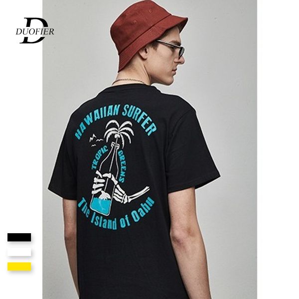 2019 men t-shirt new casual hip hop streetwear male t-shirts summer cotton breathable loose mens tees island style printing, White;black
2019 men t-shirt new casual hip hop streetwear male t-shirts summer cotton breathable loose mens tees island style printing, White;black
