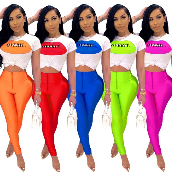 women letter lips sport sets white short sleeve crew neck tshirt zipper slim fit pants ladies two piece sets
women letter lips sport sets white short sleeve crew neck tshirt zipper slim fit pants ladies two piece sets