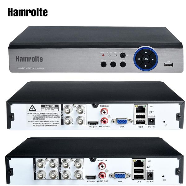 hamrolte cctv dvr 4ch/8ch 5mp ahd tvi cvi analog 5in1 hybrid video recorder for 5mp/4mp ahd camera motion detection ie cloud p2p, Black;white
hamrolte cctv dvr 4ch/8ch 5mp ahd tvi cvi analog 5in1 hybrid video recorder for 5mp/4mp ahd camera motion detection ie cloud p2p, Black;white