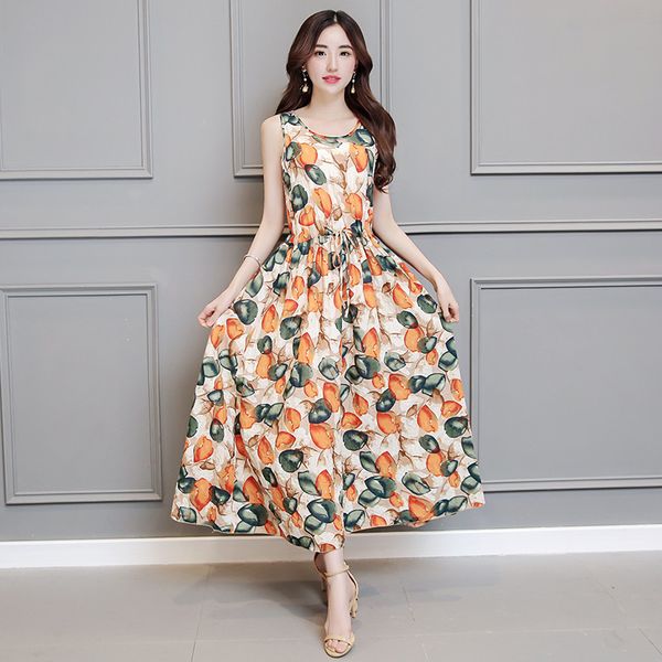 2021 new floral women print women's summer cotton and sleeveless flax maxi elegant dress party wxf942 87yl, Black;gray
2021 new floral women print women's summer cotton and sleeveless flax maxi elegant dress party wxf942 87yl, Black;gray