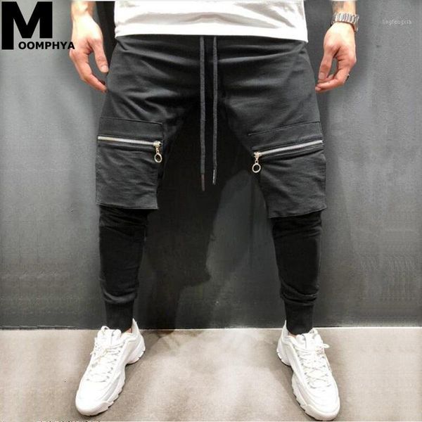 moomphya 2020 zipper spilcing pocket men joggers pants streetwear hip hop harem pants men long sweatpants skinny trousers1, Black
moomphya 2020 zipper spilcing pocket men joggers pants streetwear hip hop harem pants men long sweatpants skinny trousers1, Black
