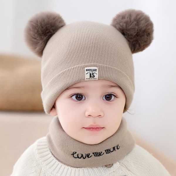 hair accessories 2pcs baby hat scarf set winter boy girl cute furry ball pompom cap born autumn solid warm beanie elastic suit1, Slivery;white
hair accessories 2pcs baby hat scarf set winter boy girl cute furry ball pompom cap born autumn solid warm beanie elastic suit1, Slivery;white