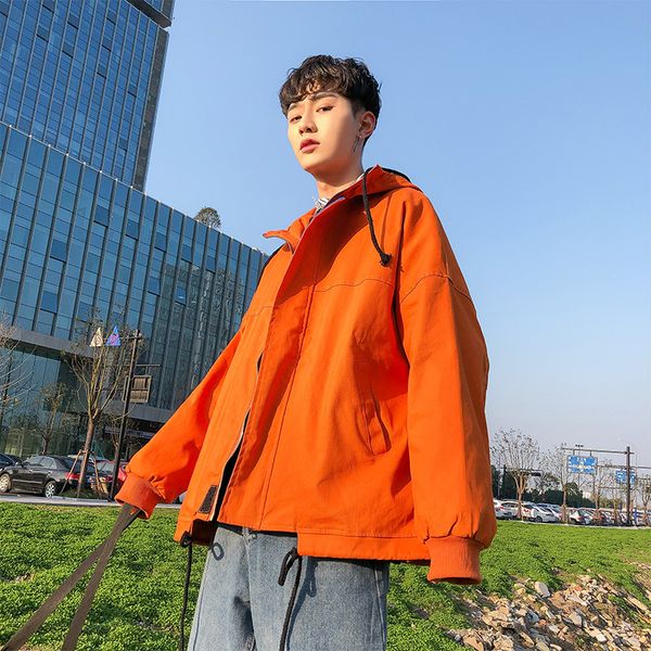 2020 male casual autumn streetwear men's clothes bomber vintage jackets solid color jacket hombre chaquettes, Black;brown
2020 male casual autumn streetwear men's clothes bomber vintage jackets solid color jacket hombre chaquettes, Black;brown