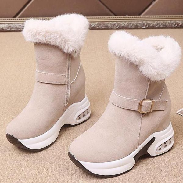nausk зимних теплых fur кроссовок платформа snow boots женщина 2020 ботильонов женского причинно обувь ботильоны для женщин, Black
nausk зимних теплых fur кроссовок платформа snow boots женщина 2020 ботильонов женского причинно обувь ботильоны для женщин, Black