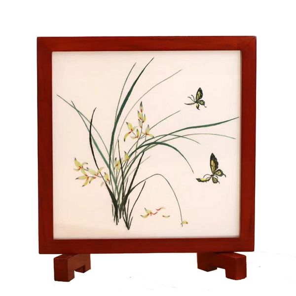 chinese decoration ornaments for home office table decor handwork silk embroidery double-side patterns bubinga wood frame birthday gift
chinese decoration ornaments for home office table decor handwork silk embroidery double-side patterns bubinga wood frame birthday gift