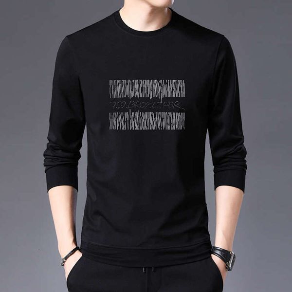 fit slim spring t-shirt men's new casual round neck long sleeve bottoming shirt youth leisure sports sweater, Gray 
fit slim spring t-shirt men's new casual round neck long sleeve bottoming shirt youth leisure sports sweater, Gray