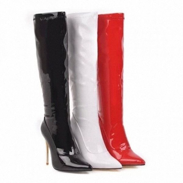 women shoes fashion stilettos patent leather pointed toe women shoes pumps platform black red over knee boots female #l80g
women shoes fashion stilettos patent leather pointed toe women shoes pumps platform black red over knee boots female #l80g