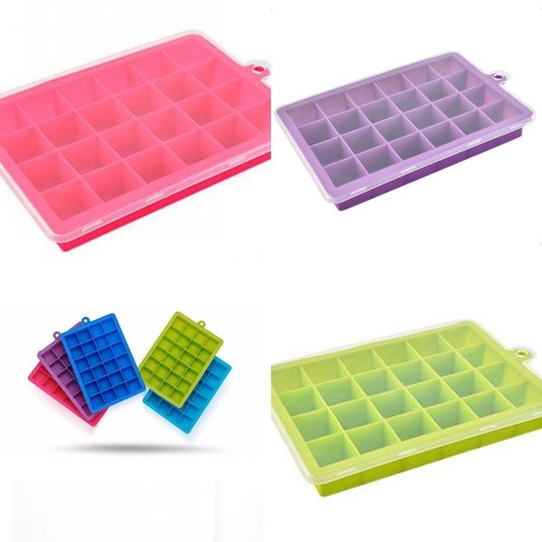 food grade silicone molds 24 lattices ice cube mould with clear lid ice cream tools blue green color 7js e1
food grade silicone molds 24 lattices ice cube mould with clear lid ice cream tools blue green color 7js e1