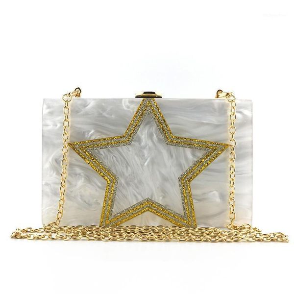 evening bags 2021 women acrylic bag gold five star clutch wedding banquet wallets with chain white purse drop mn16661
evening bags 2021 women acrylic bag gold five star clutch wedding banquet wallets with chain white purse drop mn16661