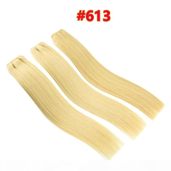 10a grade quality double drawn #60 #613 blonde brazilian straight human hair 3pcs 80g pcs brazilian human straighthair weave bundles, Black
10a grade quality double drawn #60 #613 blonde brazilian straight human hair 3pcs 80g pcs brazilian human straighthair weave bundles, Black