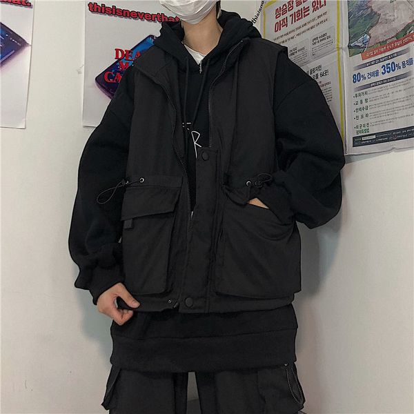 Man's 2021 Cotton-quilted Clothes -autumn-winter New Fine-fitting Workman's Clothing Youth CBBB, Black
Man's 2021 Cotton-quilted Clothes -autumn-winter New Fine-fitting Workman's Clothing Youth CBBB, Black